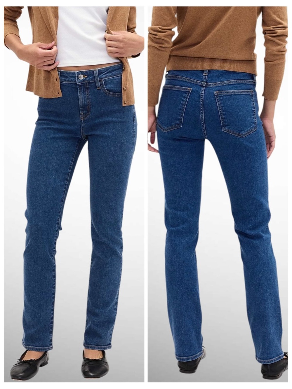GAP Classic Straight Midrise Jeans, Size 4/27S
